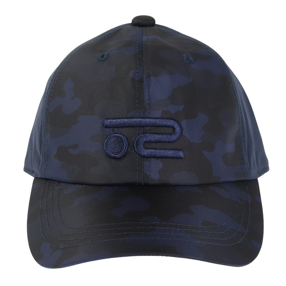 ROSASEN（メンズ）ゴルフ カモフラ×リップストップキャップ 046-59835-098