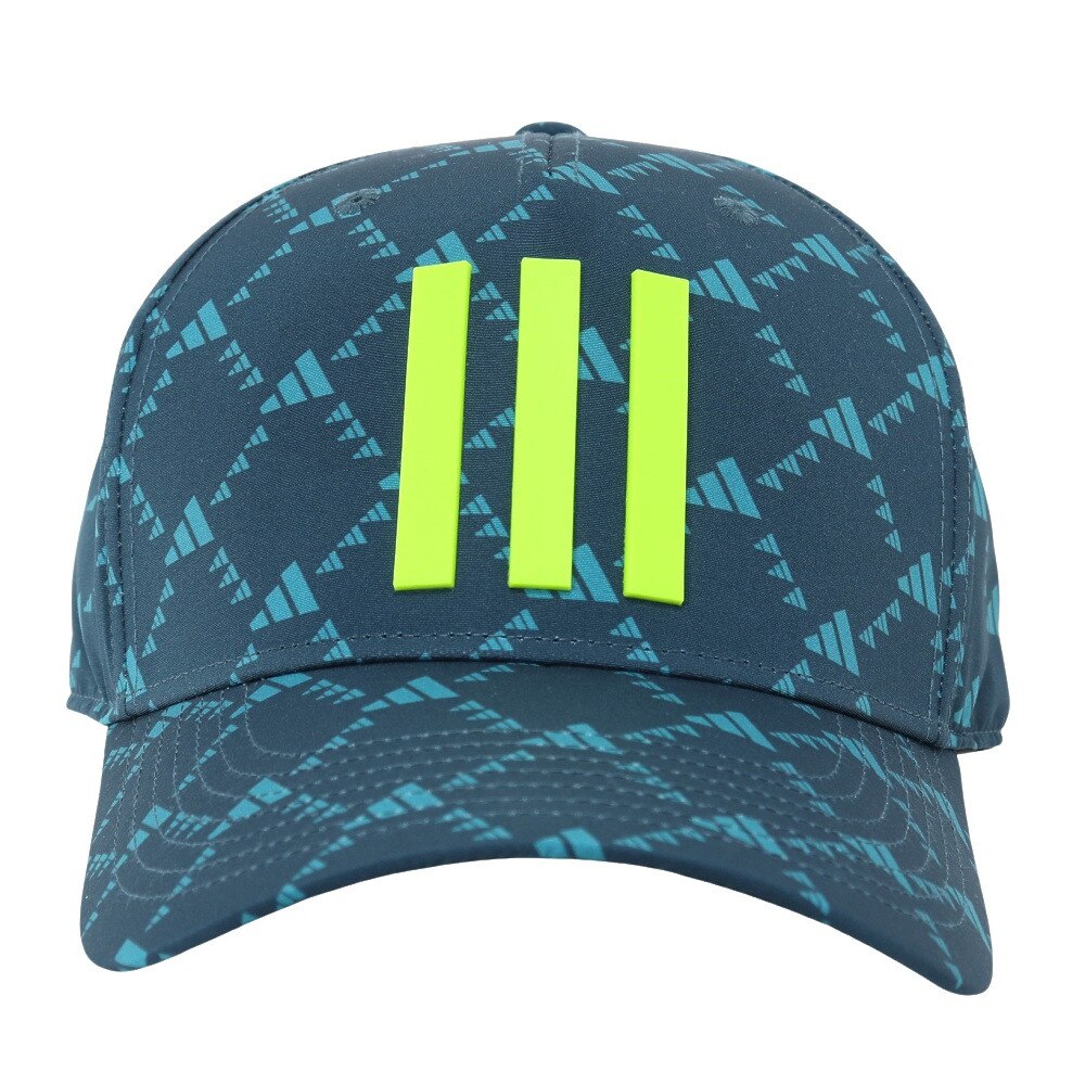 アディダス（adidas）（メンズ）ゴルフ ツアーモノグラムプリント キャップ DKL35-HY6023NV