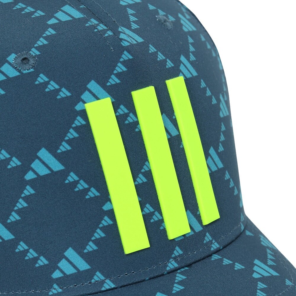 アディダス（adidas）（メンズ）ゴルフ ツアーモノグラムプリント キャップ DKL35-HY6023NV
