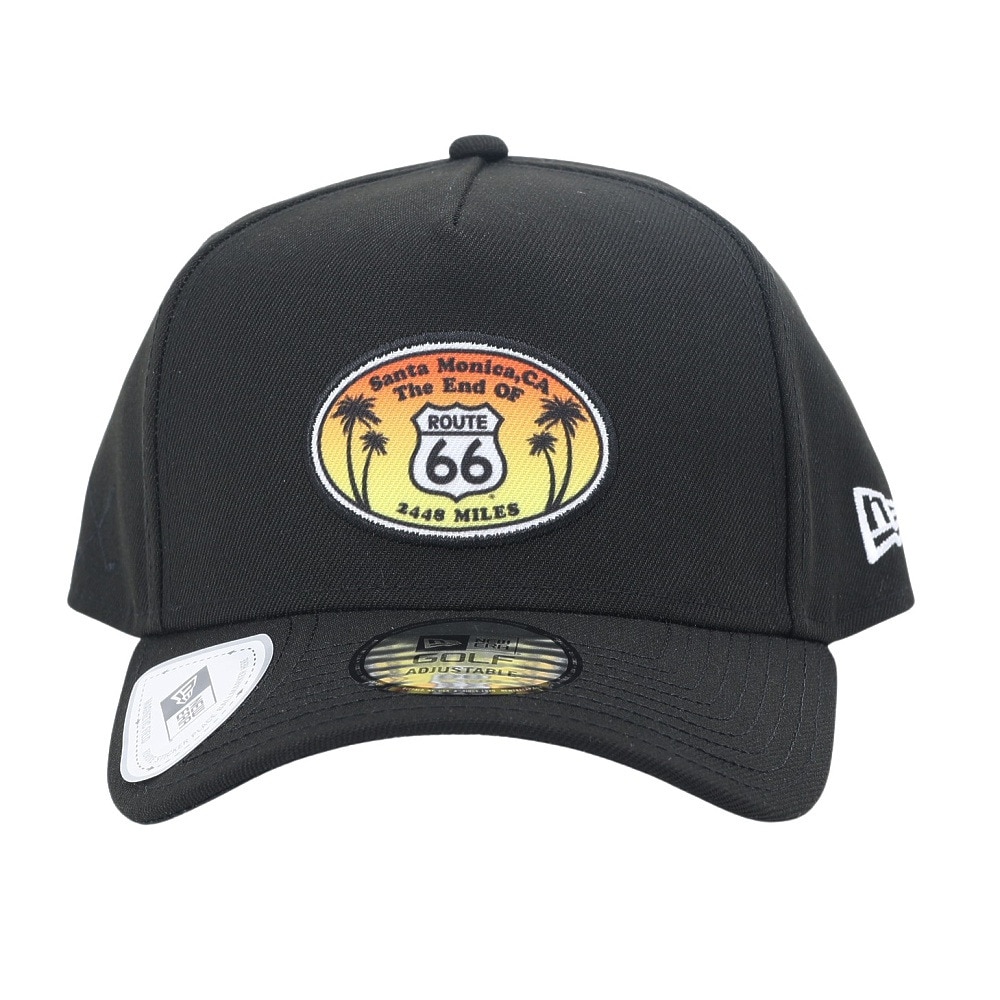 ニューエラ（NEW ERA）（メンズ、レディース）ゴルフ 9FORTY A-Frame On Par ROUTE 66 ロゴ 13772547