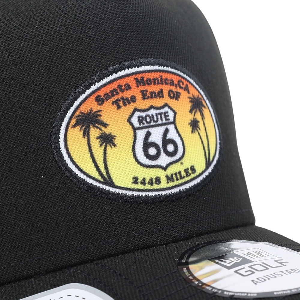 ニューエラ（NEW ERA）（メンズ、レディース）ゴルフ 9FORTY A-Frame On Par ROUTE 66 ロゴ 13772547