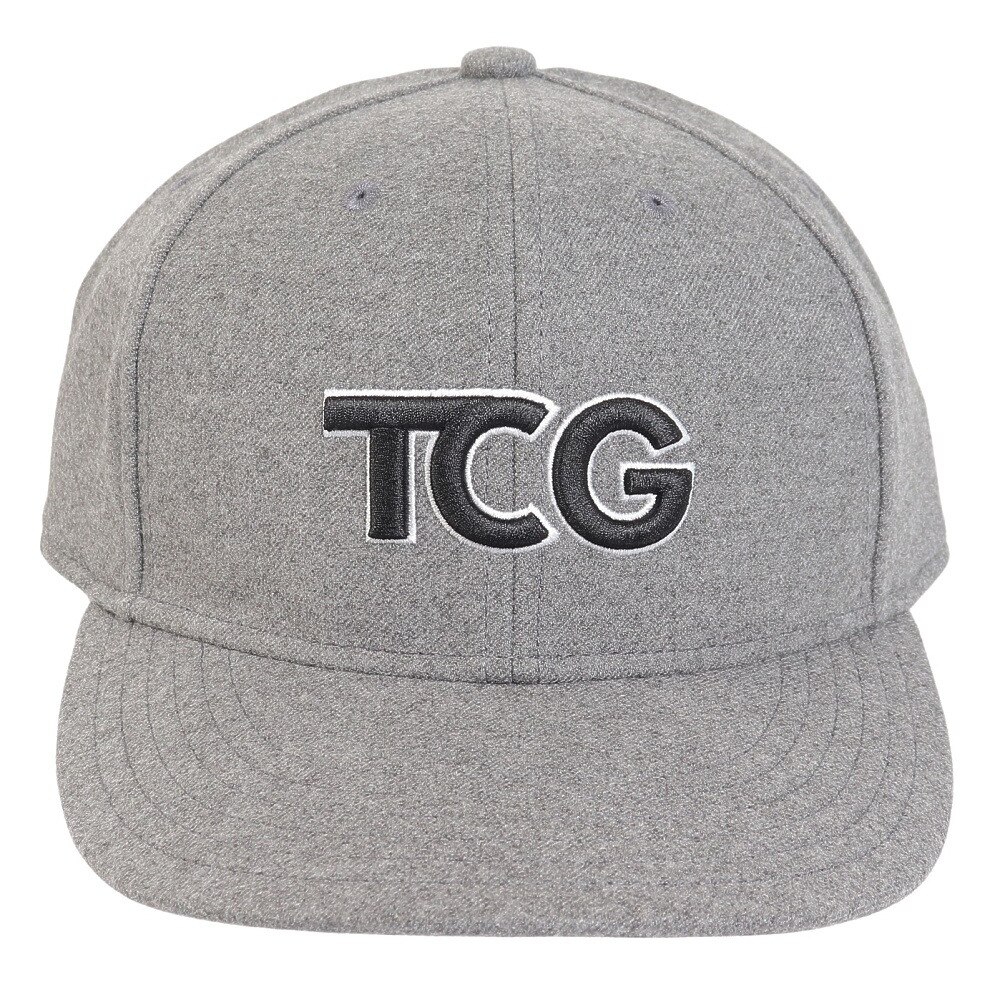 トランスコンチネンツ（TRANS CONTINENTS）（メンズ、レディース）ゴルフ ウールライクキャップ TCC-037 GRY