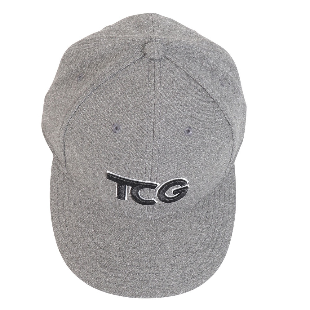 トランスコンチネンツ（TRANS CONTINENTS）（メンズ、レディース）ゴルフ ウールライクキャップ TCC-037 GRY