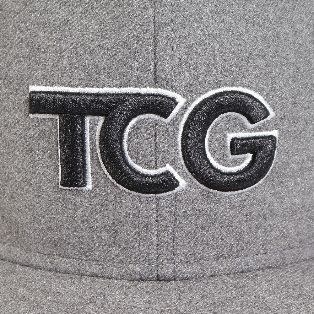トランスコンチネンツ（TRANS CONTINENTS）（メンズ、レディース）ゴルフ ウールライクキャップ TCC-037 GRY