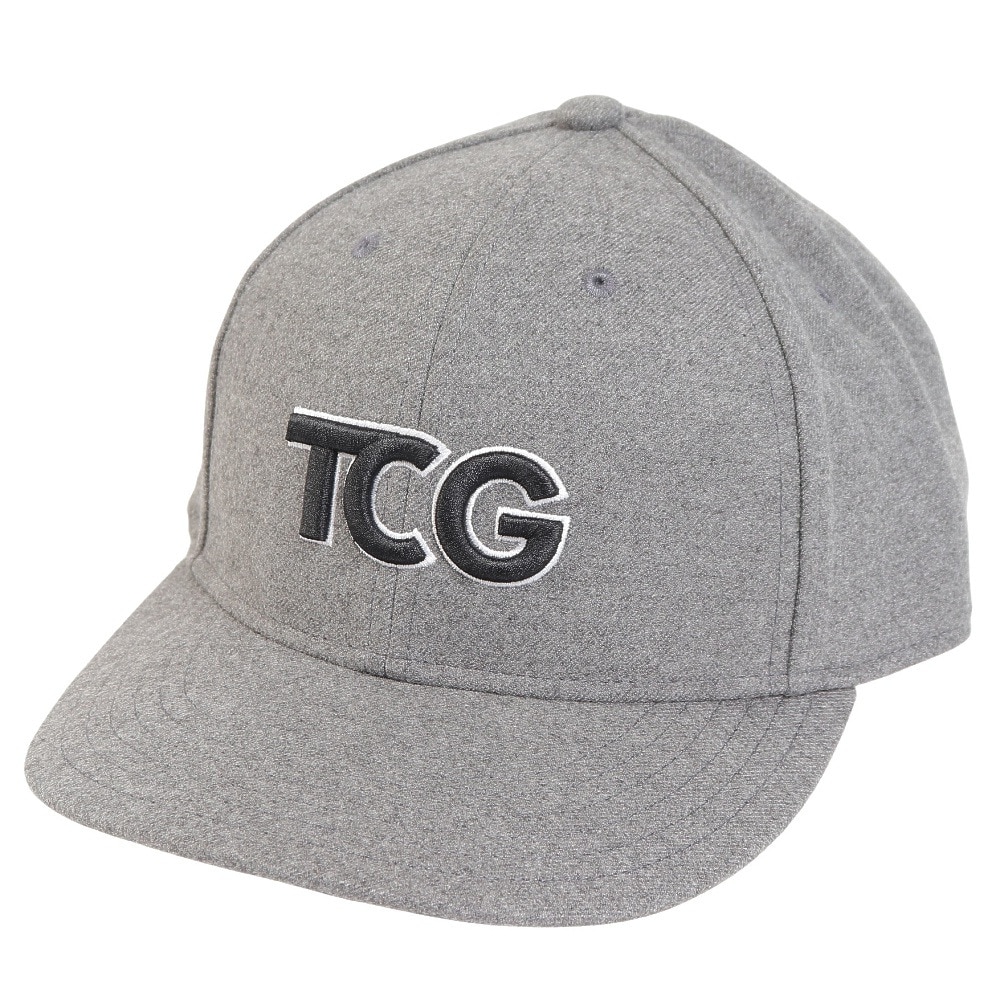 トランスコンチネンツ（TRANS CONTINENTS）（メンズ、レディース）ゴルフ ウールライクキャップ TCC-037 GRY