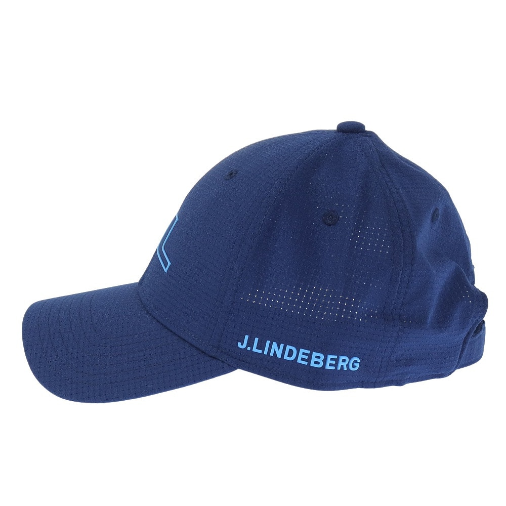 J.LINDEBERG（メンズ）ゴルフ シリコン ロゴキャップ 073-59832-097