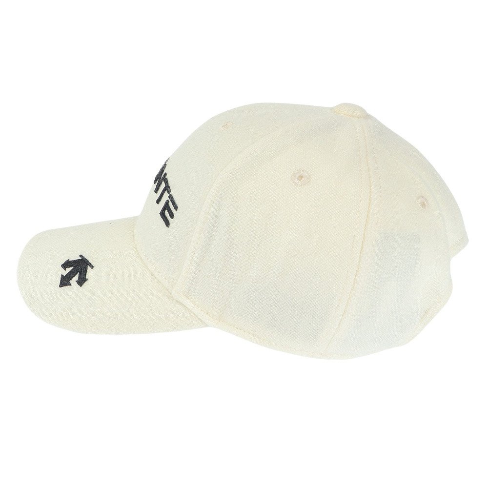 デサントゴルフ（DESCENTEGOLF）（メンズ）ゴルフ ロゴ刺繍キャップ DGBWJC09 WH00