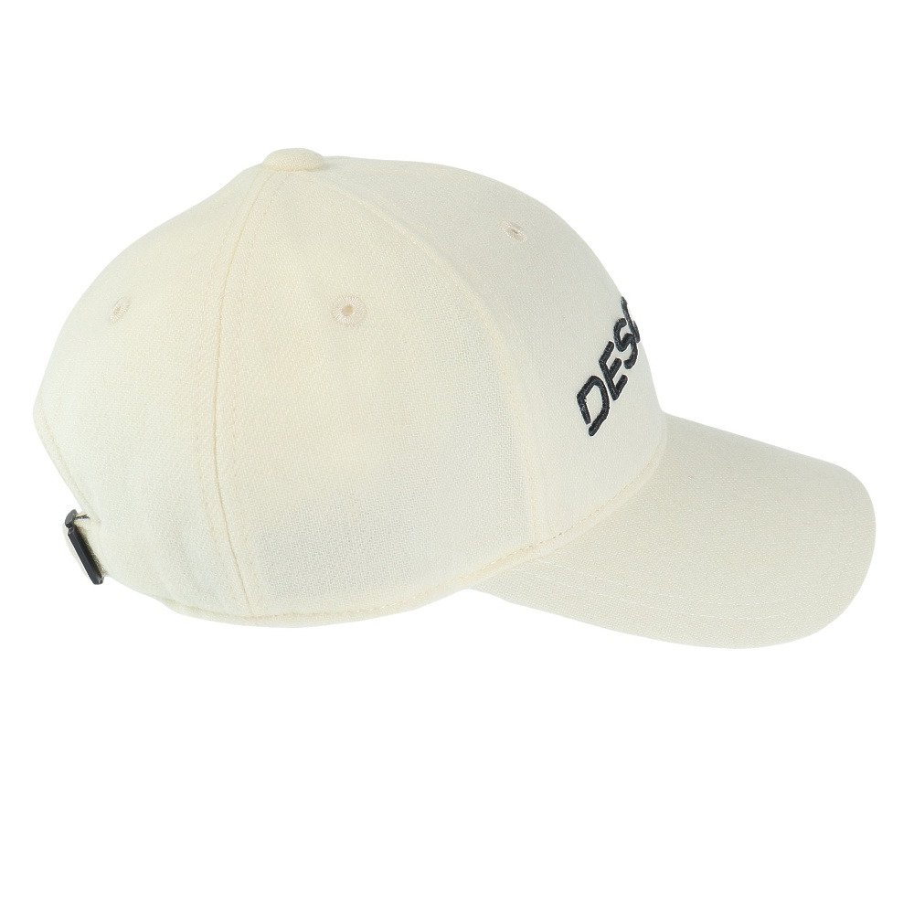 デサントゴルフ（DESCENTEGOLF）（メンズ）ゴルフ ロゴ刺繍キャップ DGBWJC09 WH00