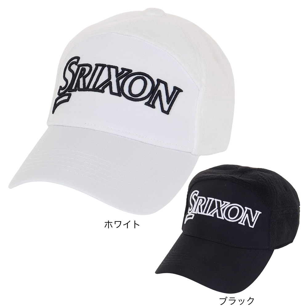 スリクソン（SRIXON）（メンズ）ゴルフ フリースキャップ RGBWJC03 WH00