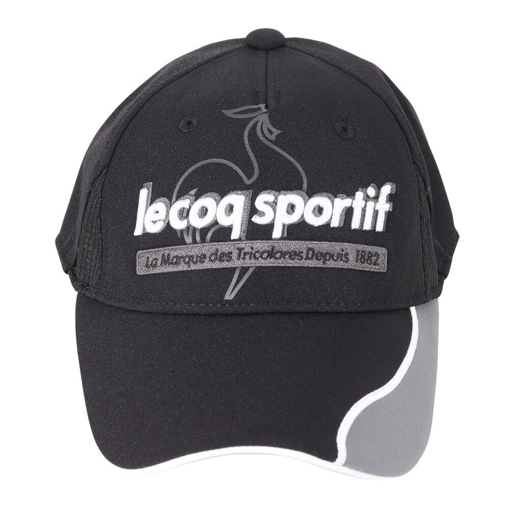 ルコックスポルティフ（lecoqsportif）（メンズ）ゴルフ ゴルファーズキャップ QGBWJC00 BK00