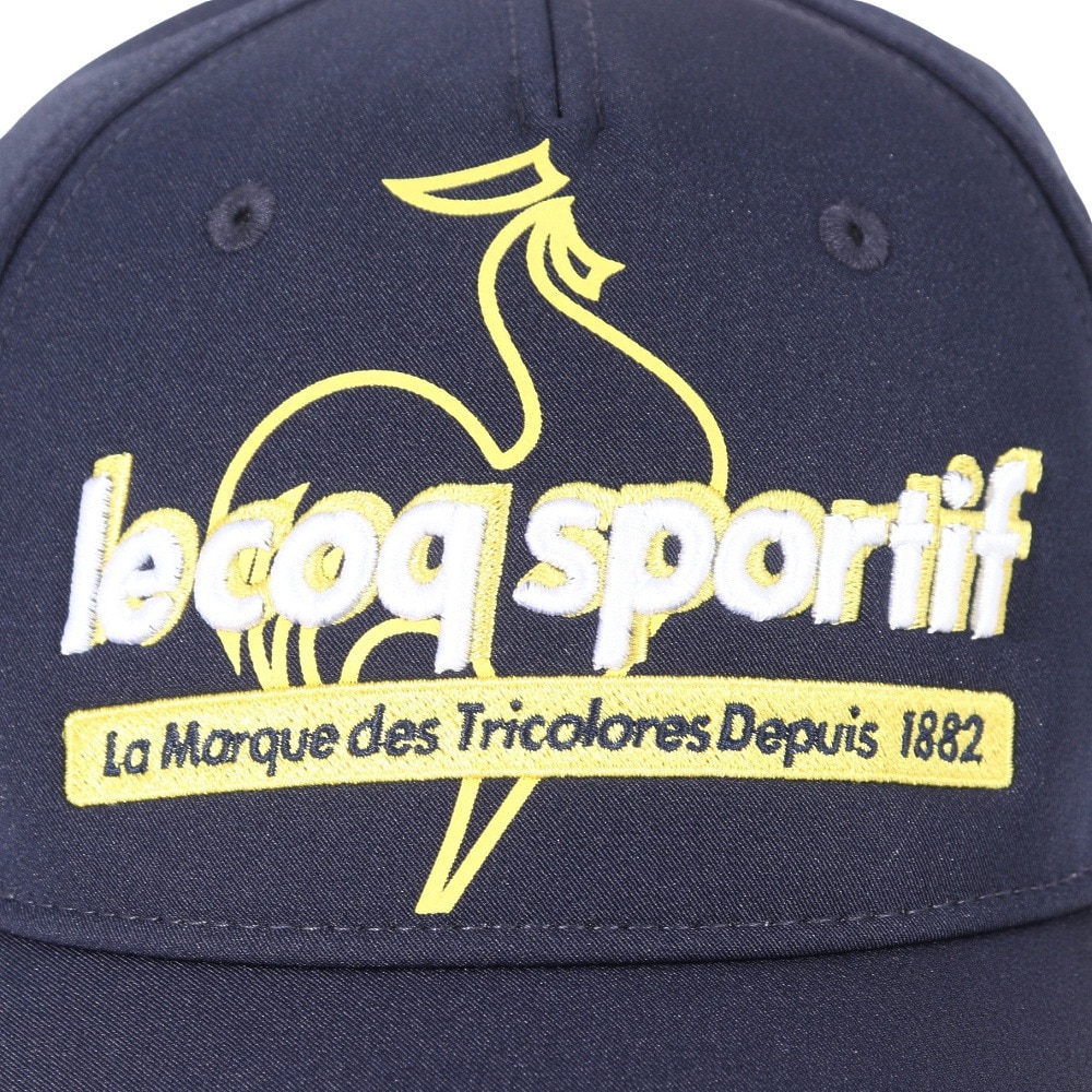 ルコックスポルティフ（lecoqsportif）（メンズ）ゴルフ 吸汗速乾 ゴルファーズキャップ QGBWJC00 NV00