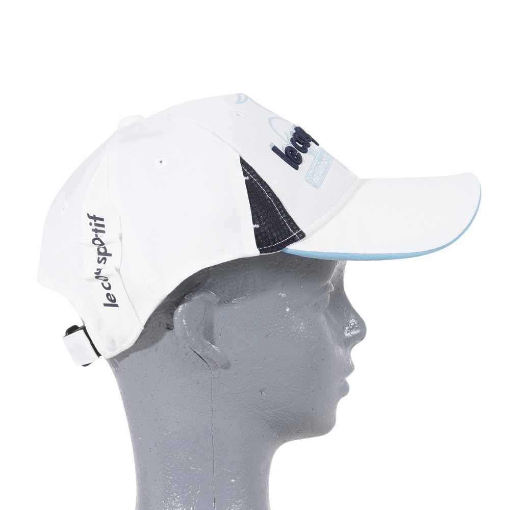 ルコックスポルティフ（lecoqsportif）（メンズ）ゴルフ ゴルファーズキャップ QGBWJC00 WH00