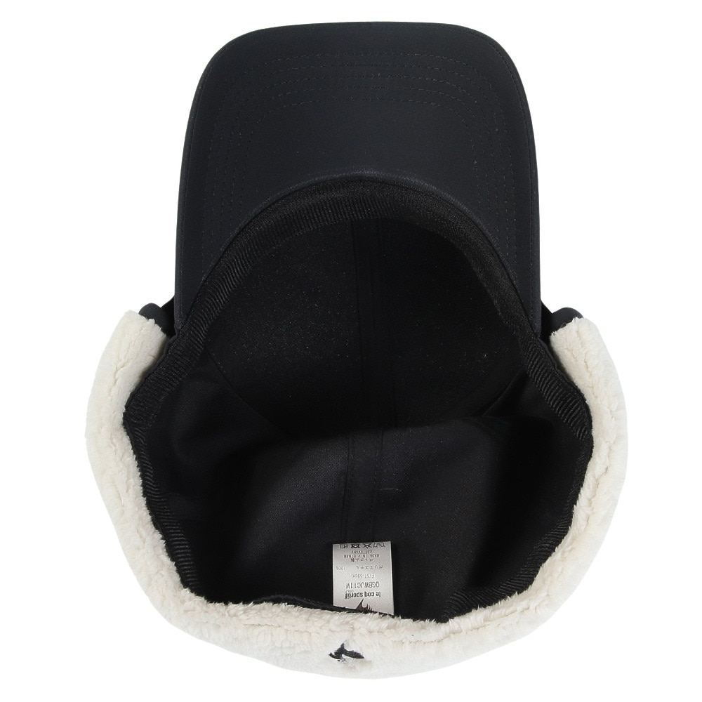 ルコックスポルティフ（lecoqsportif）（メンズ）ゴルフ イヤーウォーマー付き2WAYキャップ QGBWJC11W BK00