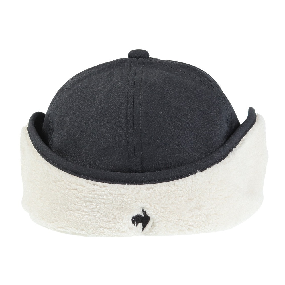 ルコックスポルティフ（lecoqsportif）（メンズ）ゴルフ イヤーウォーマー付き2WAYキャップ QGBWJC11W BK00