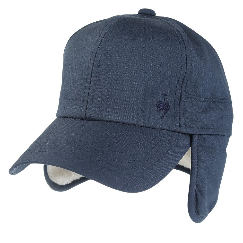 ルコックスポルティフ（lecoqsportif）（メンズ）ゴルフ イヤーウォーマー付き2WAYキャップ QGBWJC11W NV00