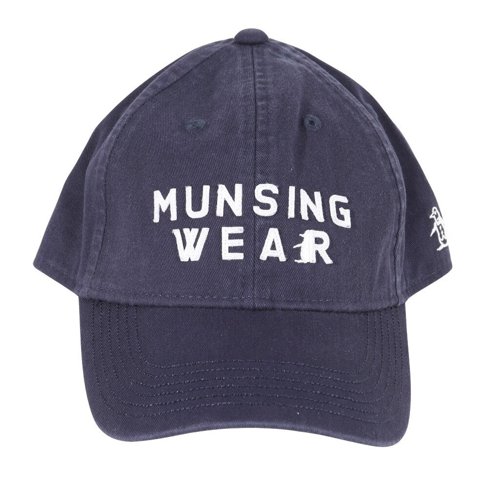 マンシングウエア（MUNSING WEAR）（メンズ）ゴルフ ストーンウォッシュ キャップ MGBWJC04 NV00