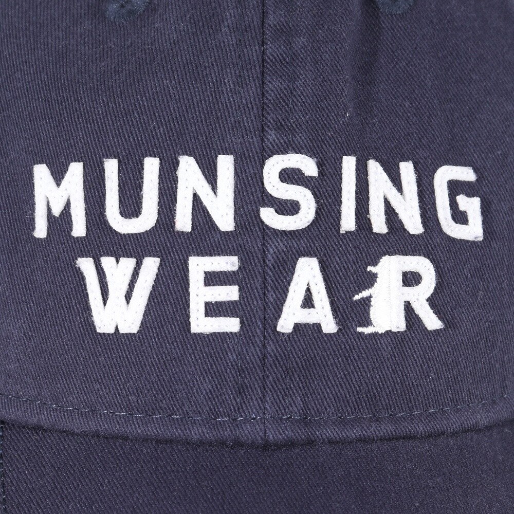 マンシングウエア（MUNSING WEAR）（メンズ）ゴルフ ストーンウォッシュ キャップ MGBWJC04 NV00