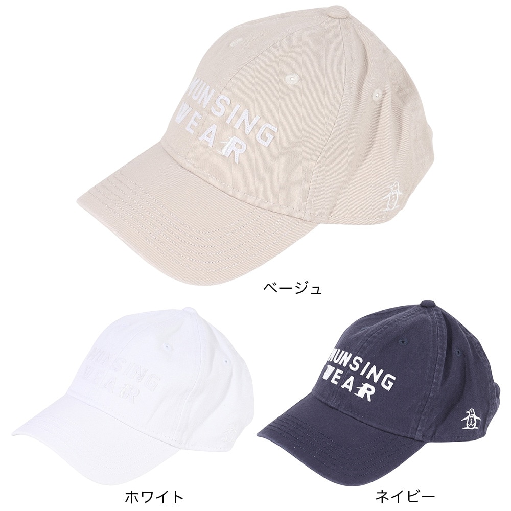 マンシングウエア（MUNSING WEAR）（メンズ）ゴルフ ストーンウォッシュ キャップ MGBWJC04 BG00