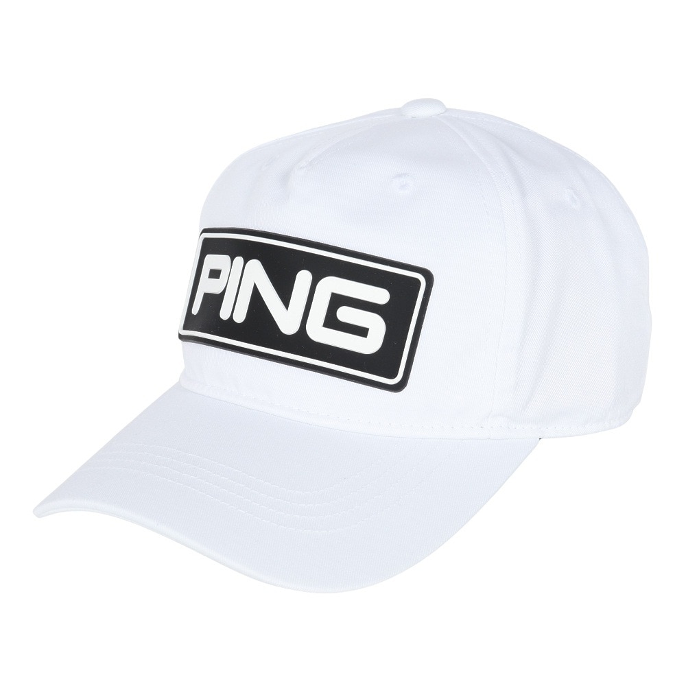 ピン（PING）（メンズ）ゴルフ 帽子 キャンディバーキャップ HW-P2310 WH 37122