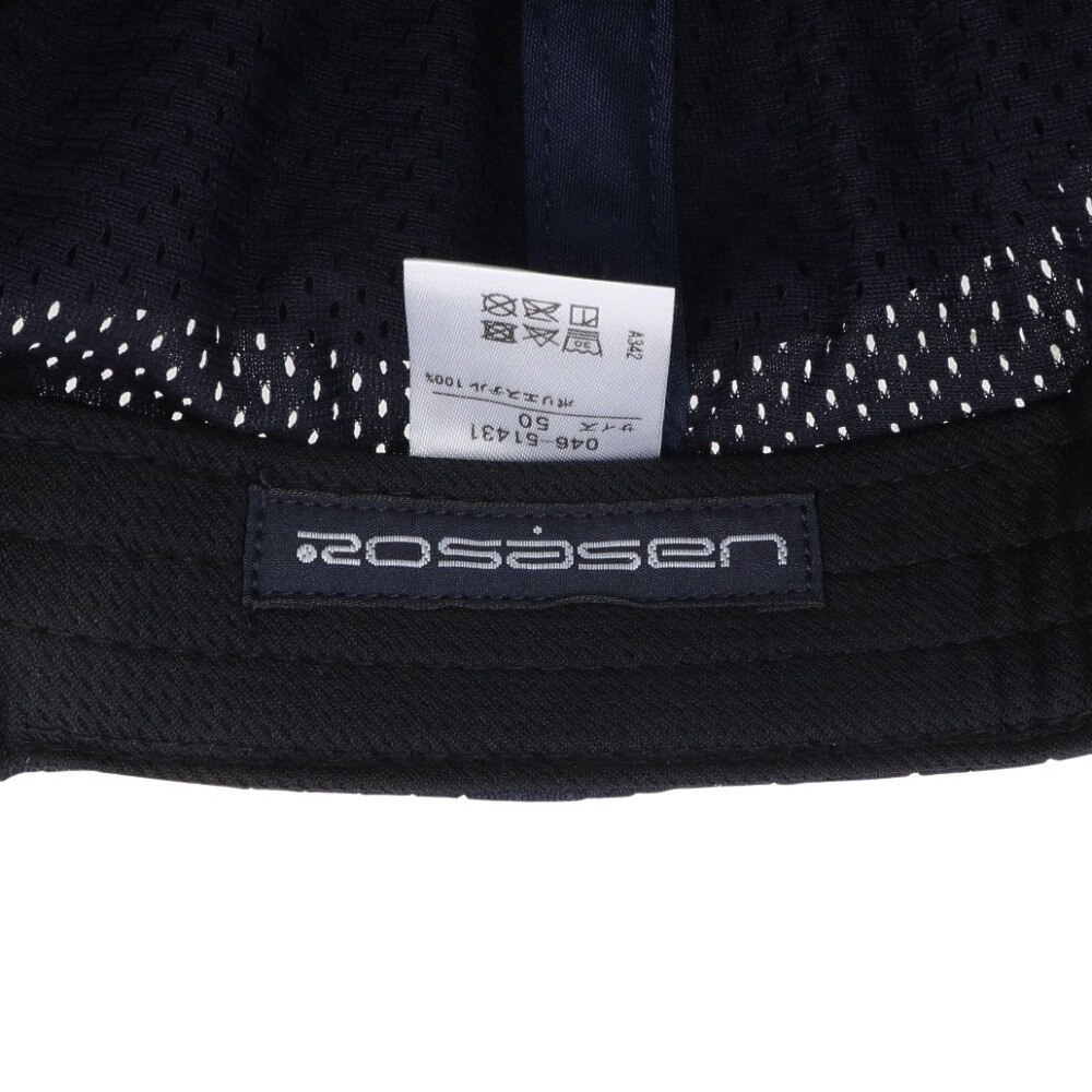 ROSASEN（メンズ）ゴルフ 吸水速乾 ベンチレーションキャップ 046-51431-098