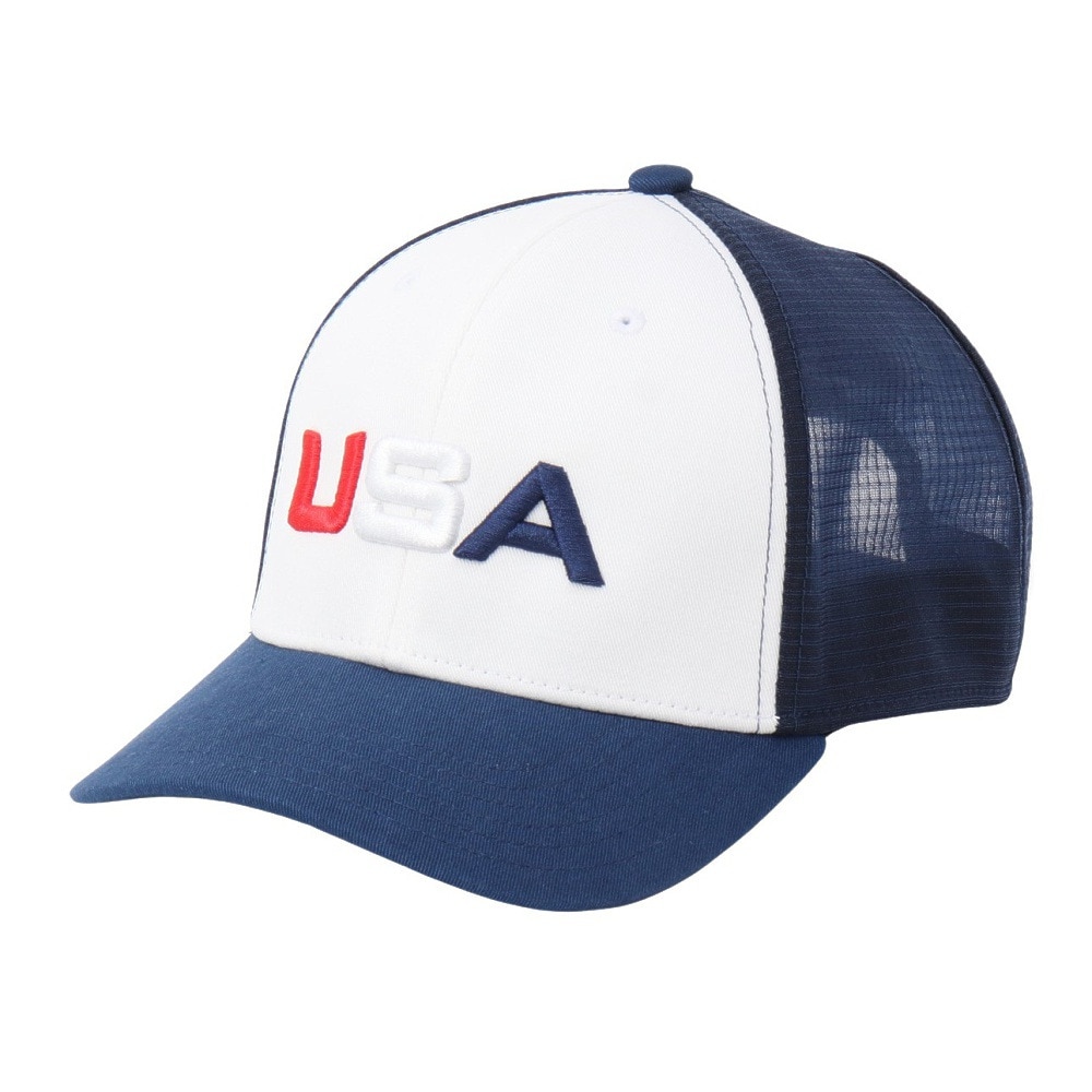 J.LINDEBERG（メンズ）帽子 The Trucker キャップ 073-51736-004