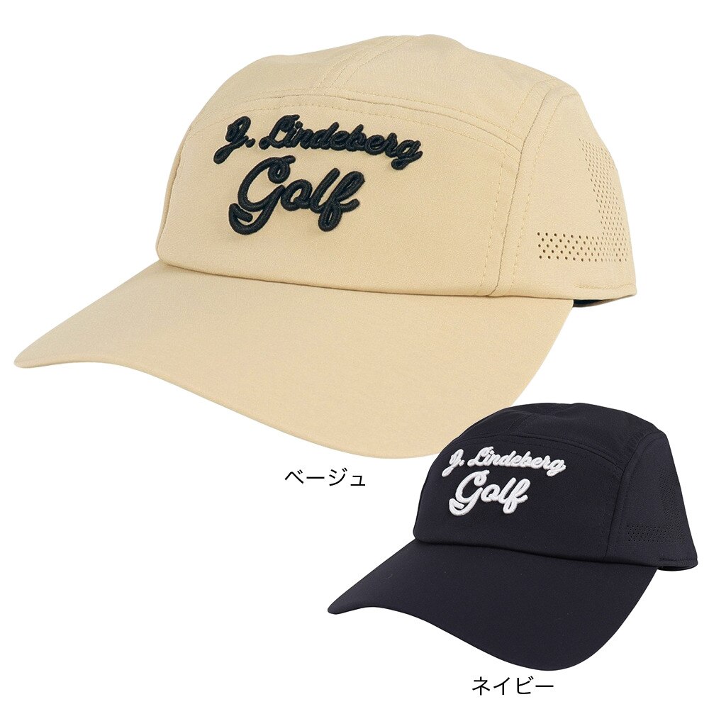 J.LINDEBERG（メンズ）ゴルフ Brett キャップ 073-51331-098