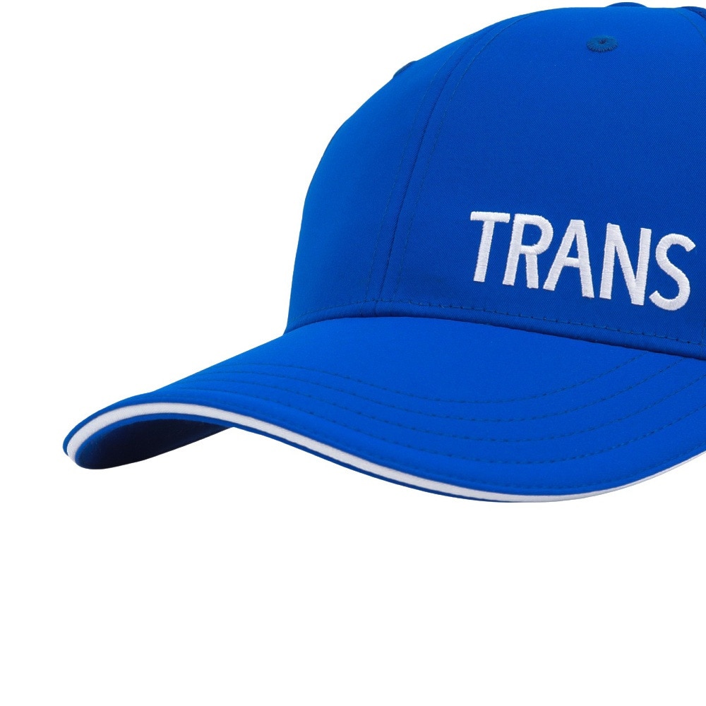 トランスコンチネンツ（TRANS CONTINENTS）（メンズ）ゴルフ ロングロゴキャップ TCC-041 BLU