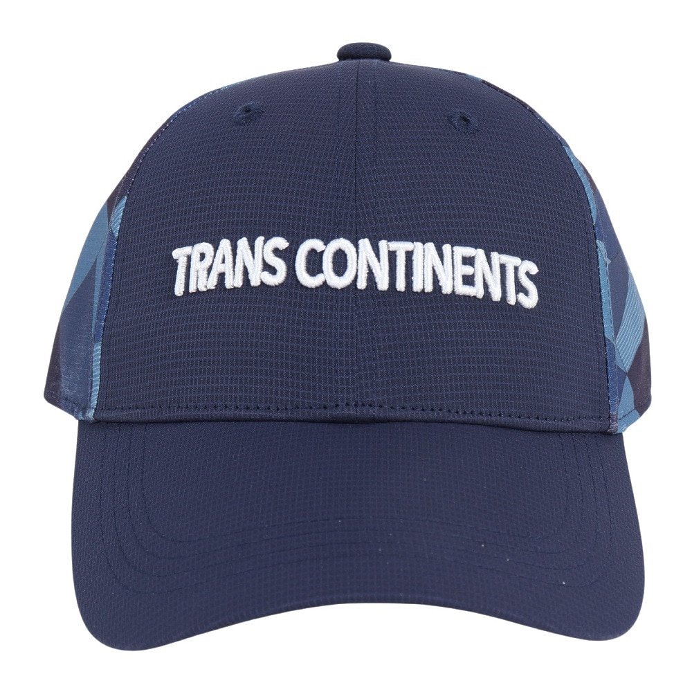 トランスコンチネンツ（TRANS CONTINENTS）（メンズ）ゴルフ 打ち水キャップ TCMC-040 NVY