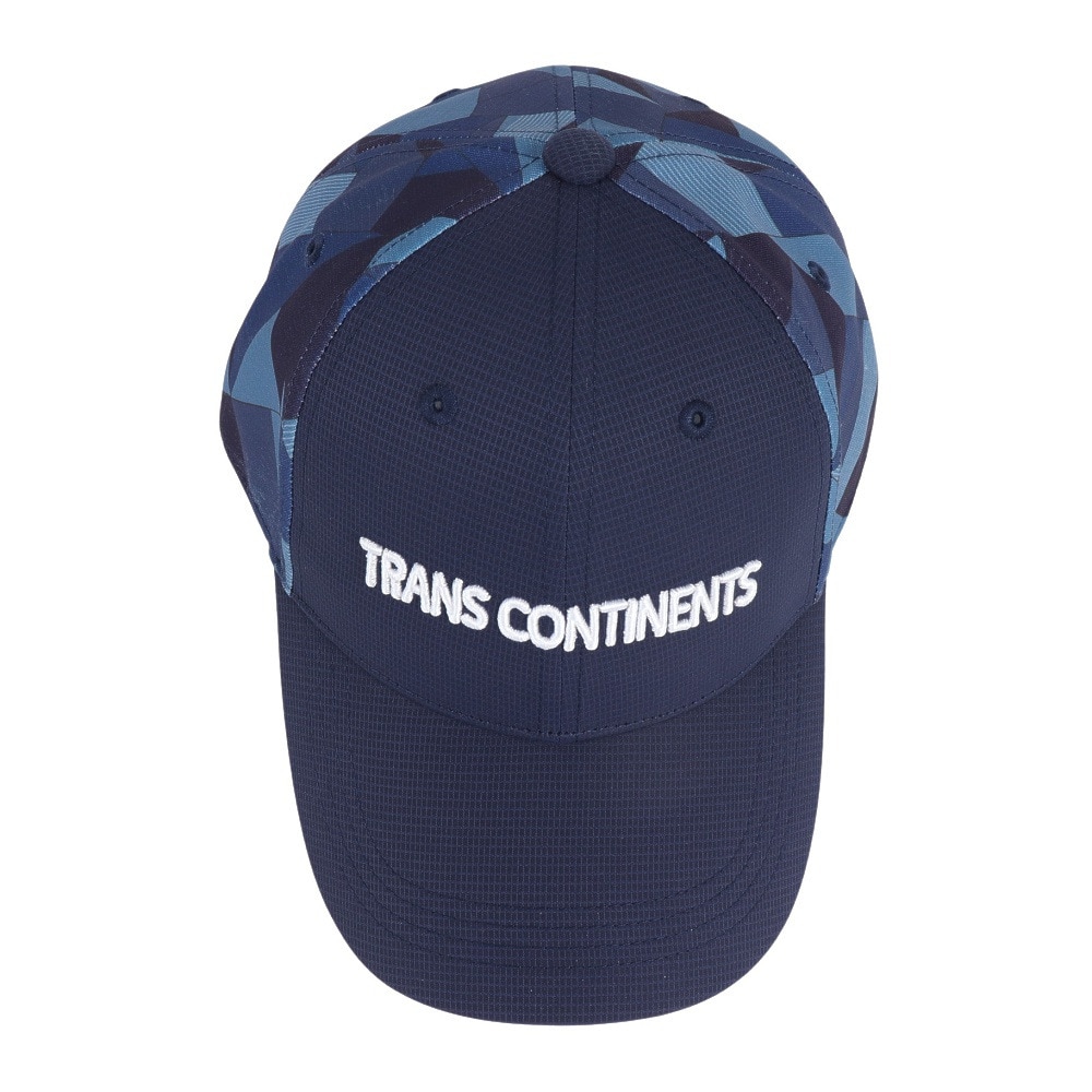 トランスコンチネンツ（TRANS CONTINENTS）（メンズ）ゴルフ 打ち水キャップ TCMC-040 NVY
