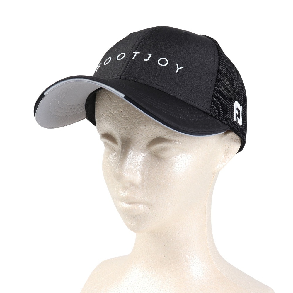 フットジョイ（FOOT JOY）（メンズ）ゴルフ ワーディングメッシュキャップ BK FH24AML-0