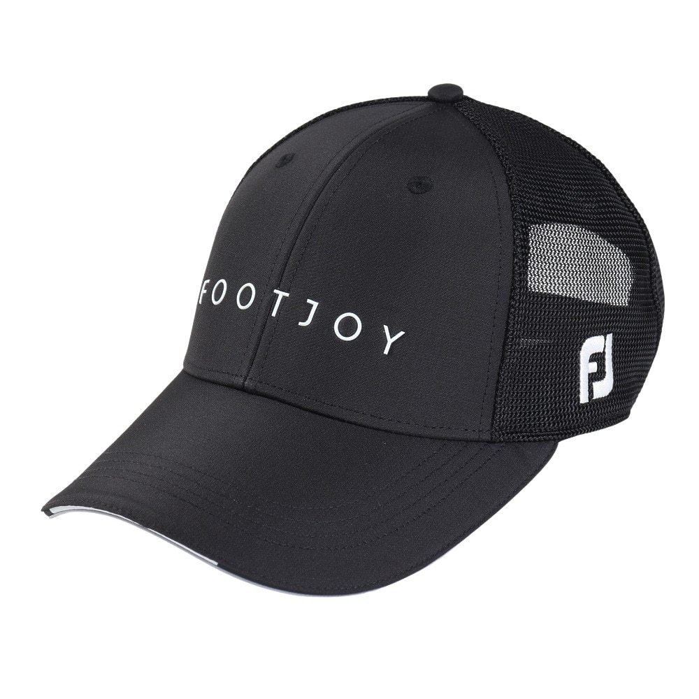 フットジョイ（FOOT JOY）（メンズ）ゴルフ ワーディングメッシュキャップ BK FH24AML-0