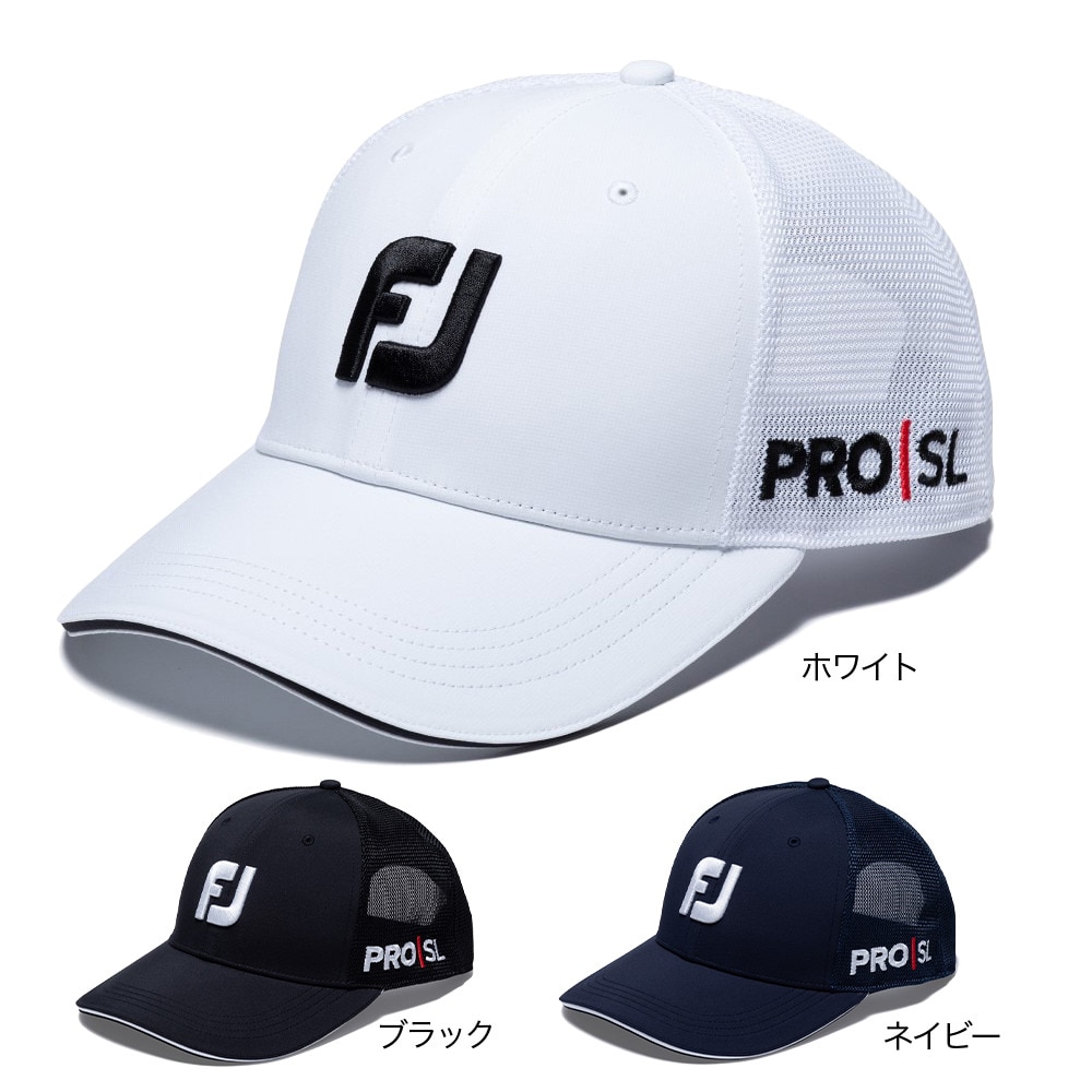 フットジョイ（FOOT JOY）（メンズ）ゴルフ ツアーメッシュキャップ BK FH24AMPN-0