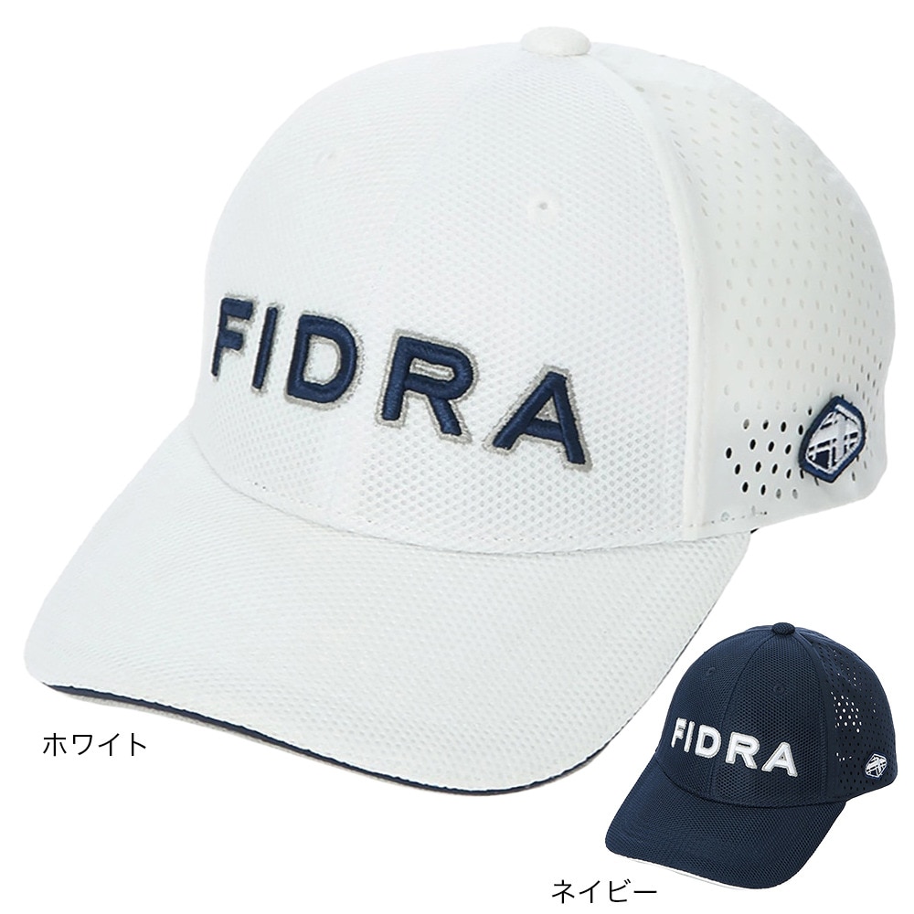 フィドラ（FIDRA）（メンズ）ゴルフ ベルオアシス パンチングキャップ FD5RVA02 NVY