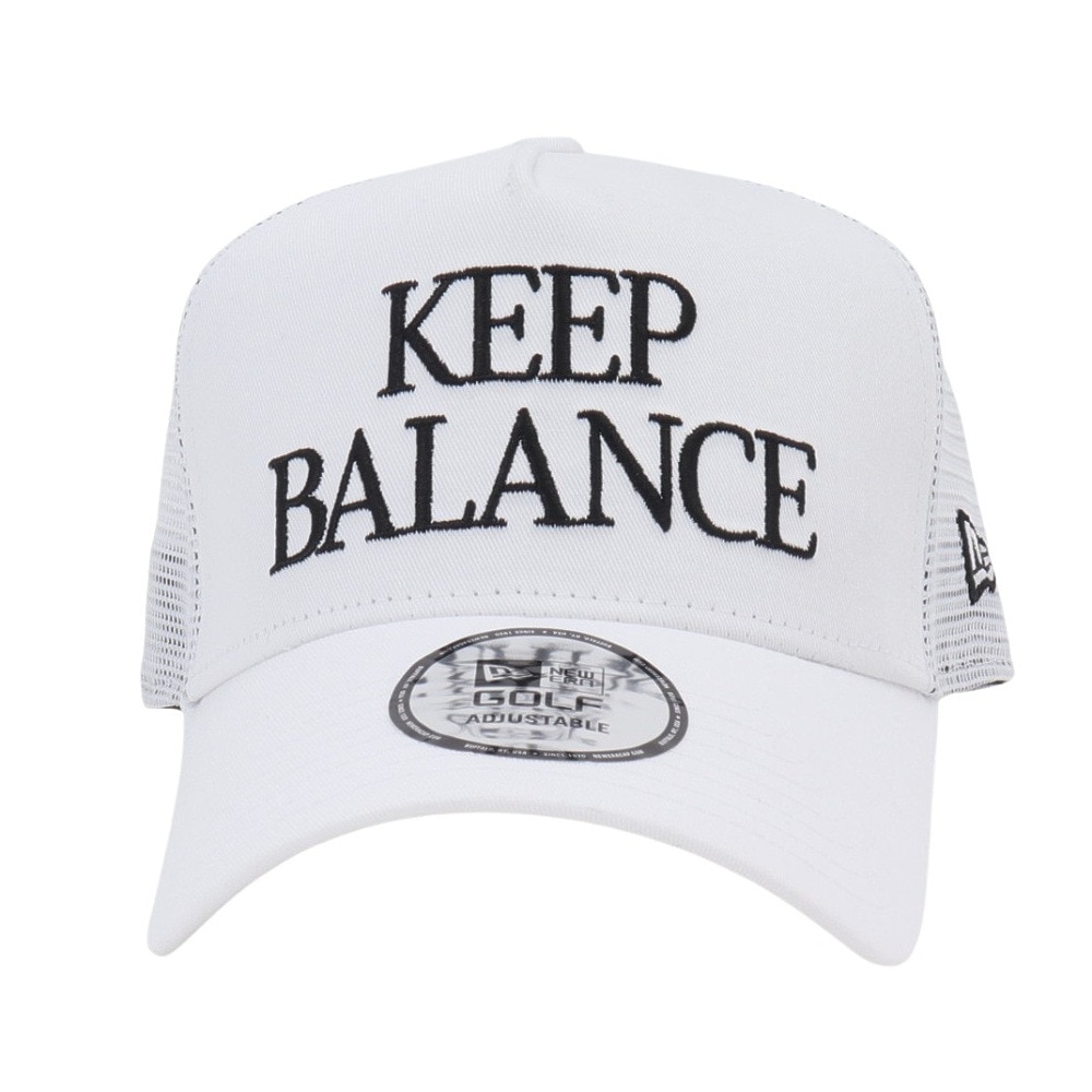 ニューエラ（NEW ERA）（メンズ、レディース）ゴルフ キャップ 9FORTY A-Frame トラッカー Keep Balance 14109249