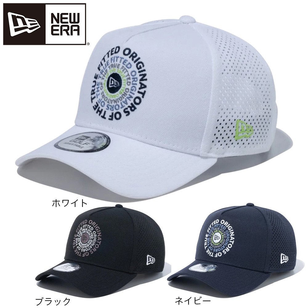 ニューエラ（NEW ERA）（メンズ、レディース）ゴルフ 9FORTY A-Frame Laser Perforated Circle OOTTF キャップ 14109273