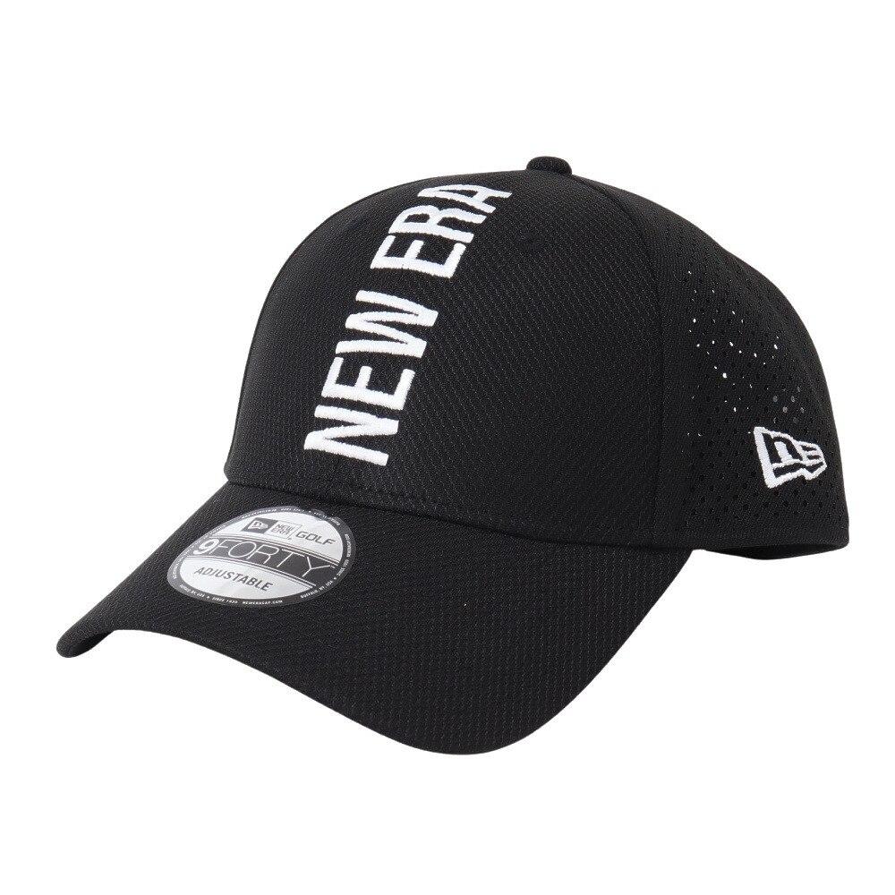 ニューエラ（NEW ERA）（メンズ、レディース）ゴルフ 9FORTY Laser Perforated Vertical Logo キャップ 14109286