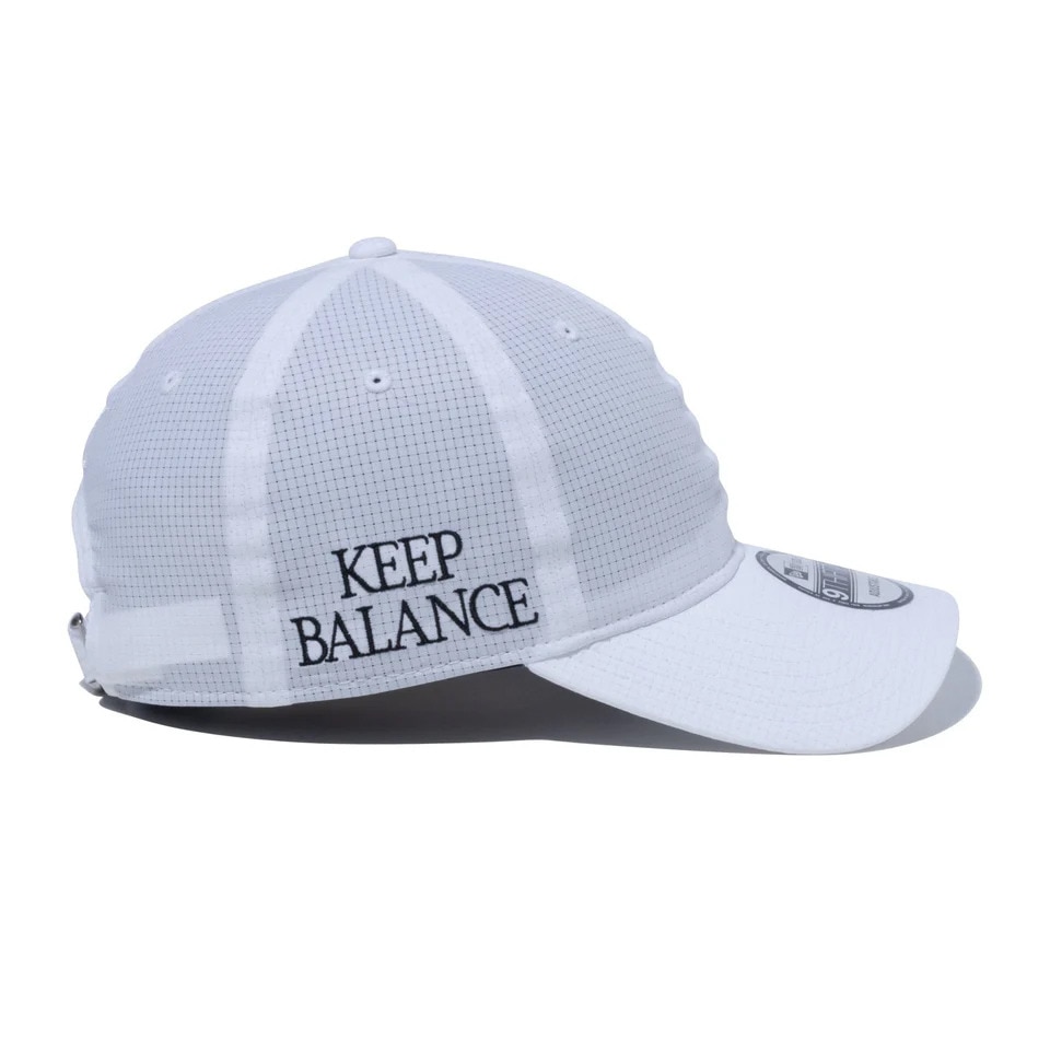 ニューエラ（NEW ERA）（メンズ、レディース）ゴルフ キャップ 9THIRTY COOL DOTS KEEP BALANCE ホワイト 14109289