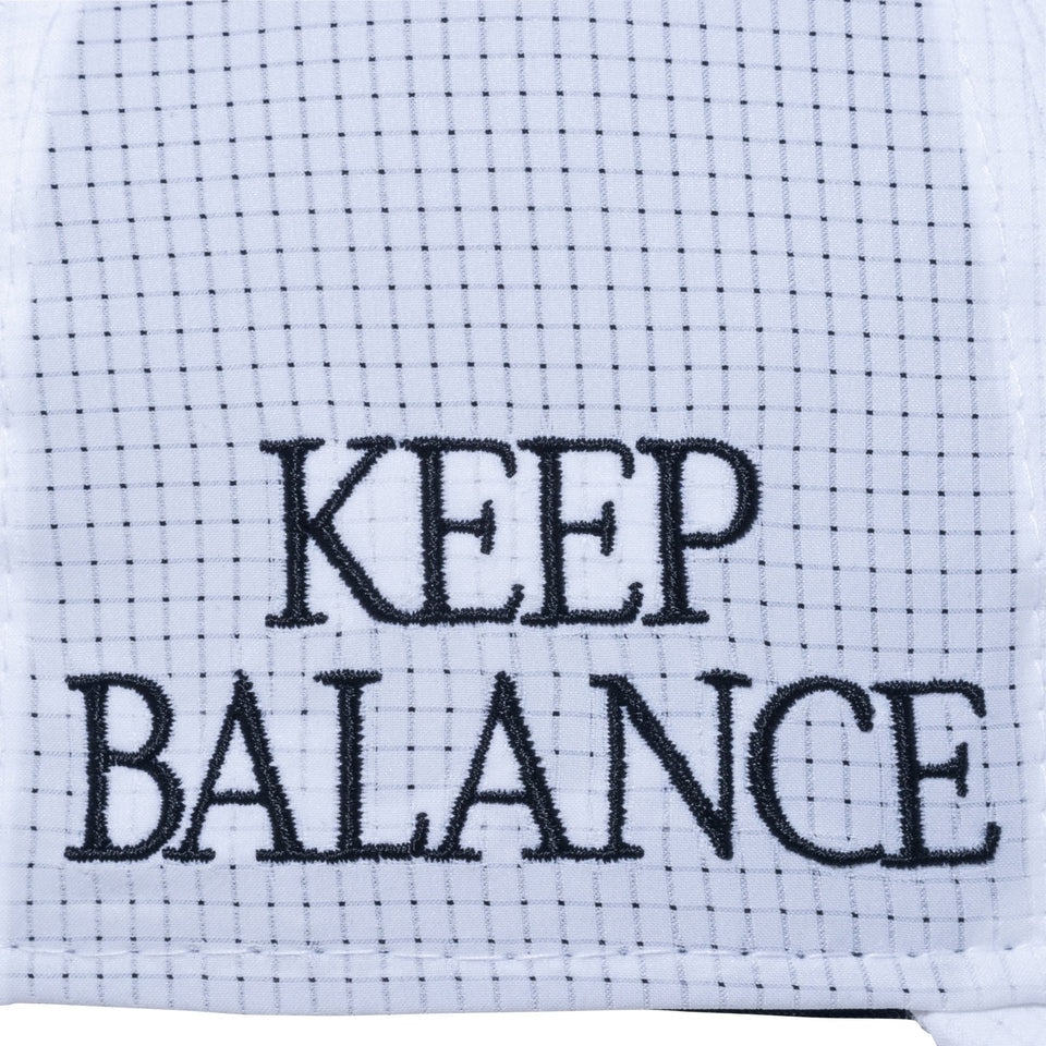 ニューエラ（NEW ERA）（メンズ、レディース）ゴルフ キャップ 9THIRTY COOL DOTS KEEP BALANCE ホワイト 14109289
