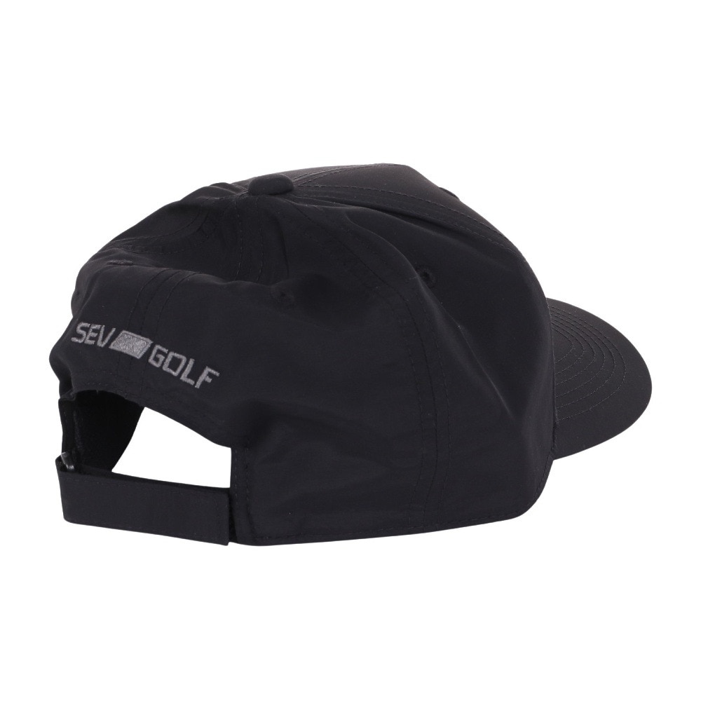 セブゴルフ（SEV GOLF）（メンズ）ゴルフ 撥水キャップ 24SGCPKH001BLK