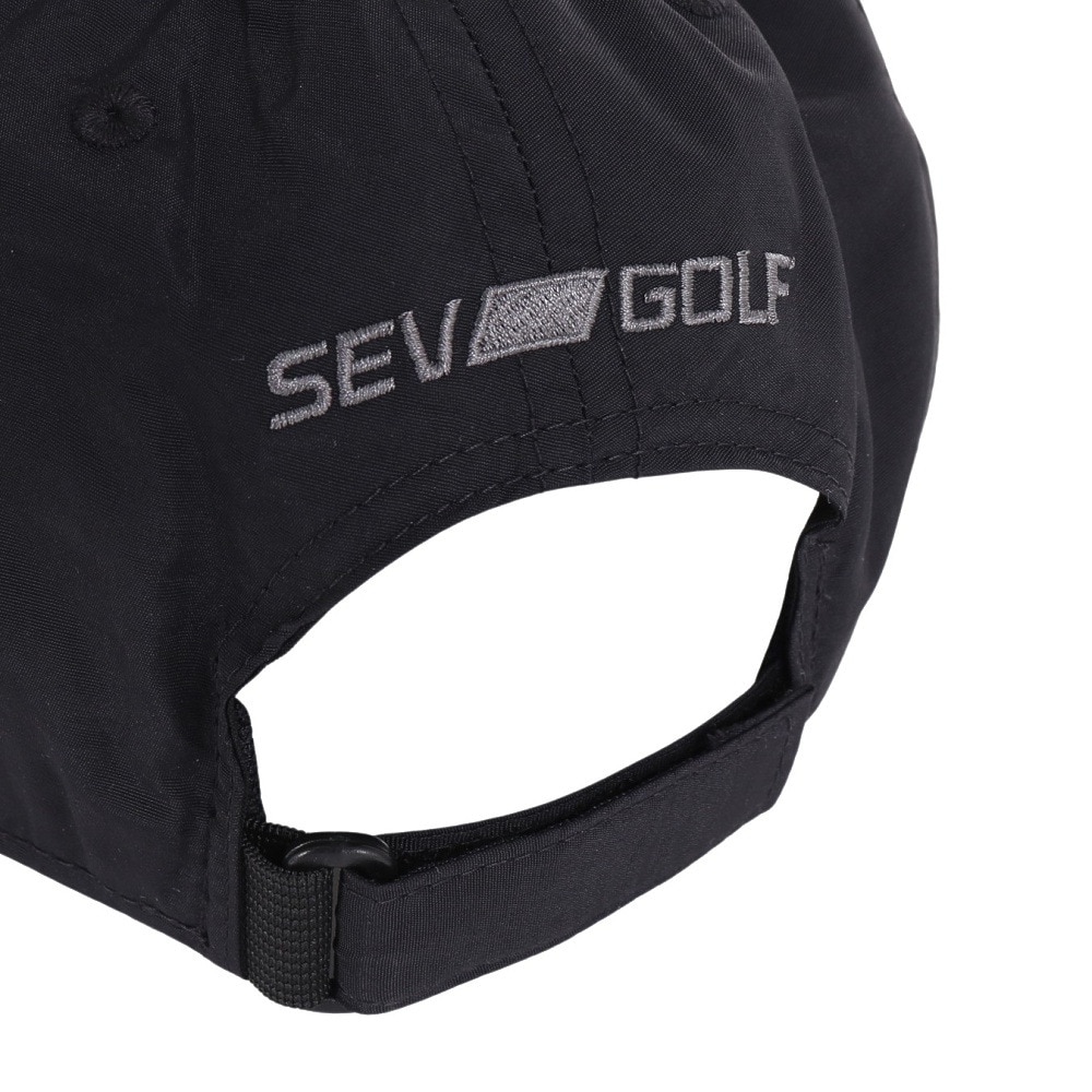 セブゴルフ（SEV GOLF）（メンズ）ゴルフ 撥水キャップ 24SGCPKH001BLK
