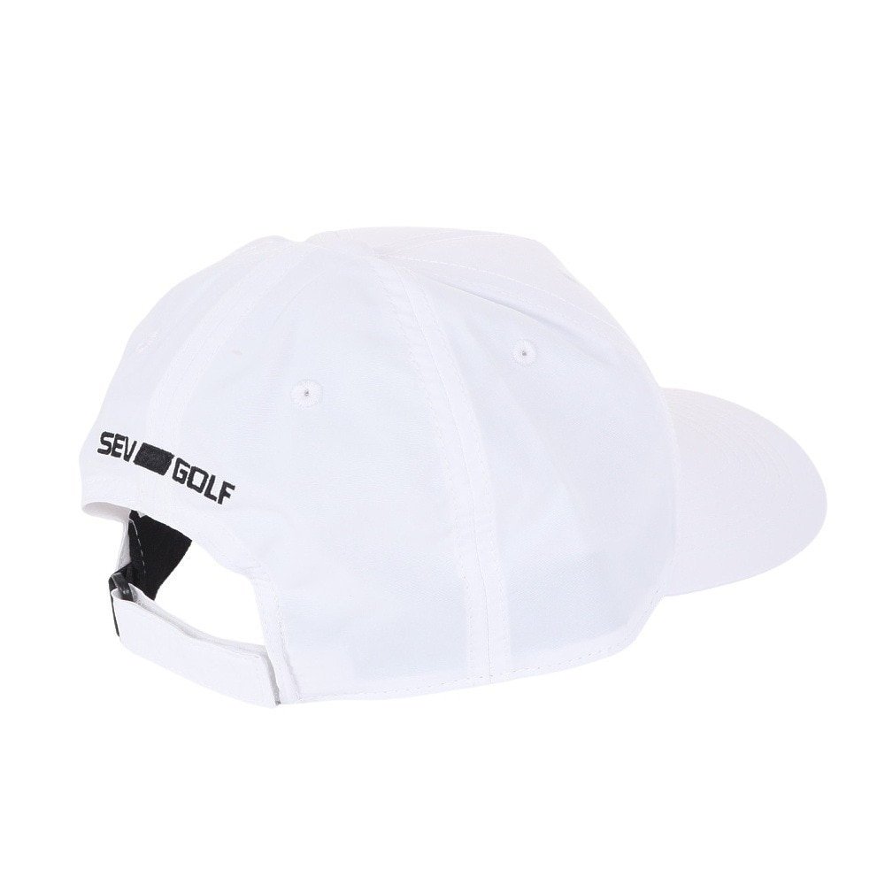 セブゴルフ（SEV GOLF）（メンズ）ゴルフ 撥水キャップ 24SGCPKH001WHT