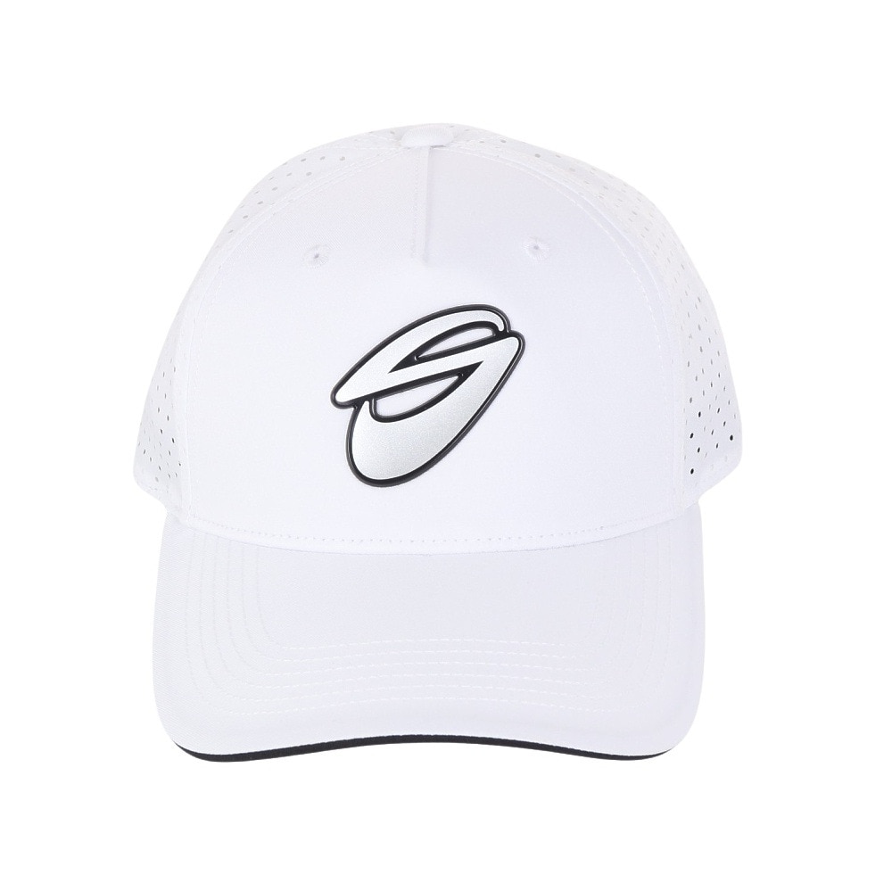 セブゴルフ（SEV GOLF）（メンズ）ゴルフ パンチングキャップ 24SGCPKH002WHT
