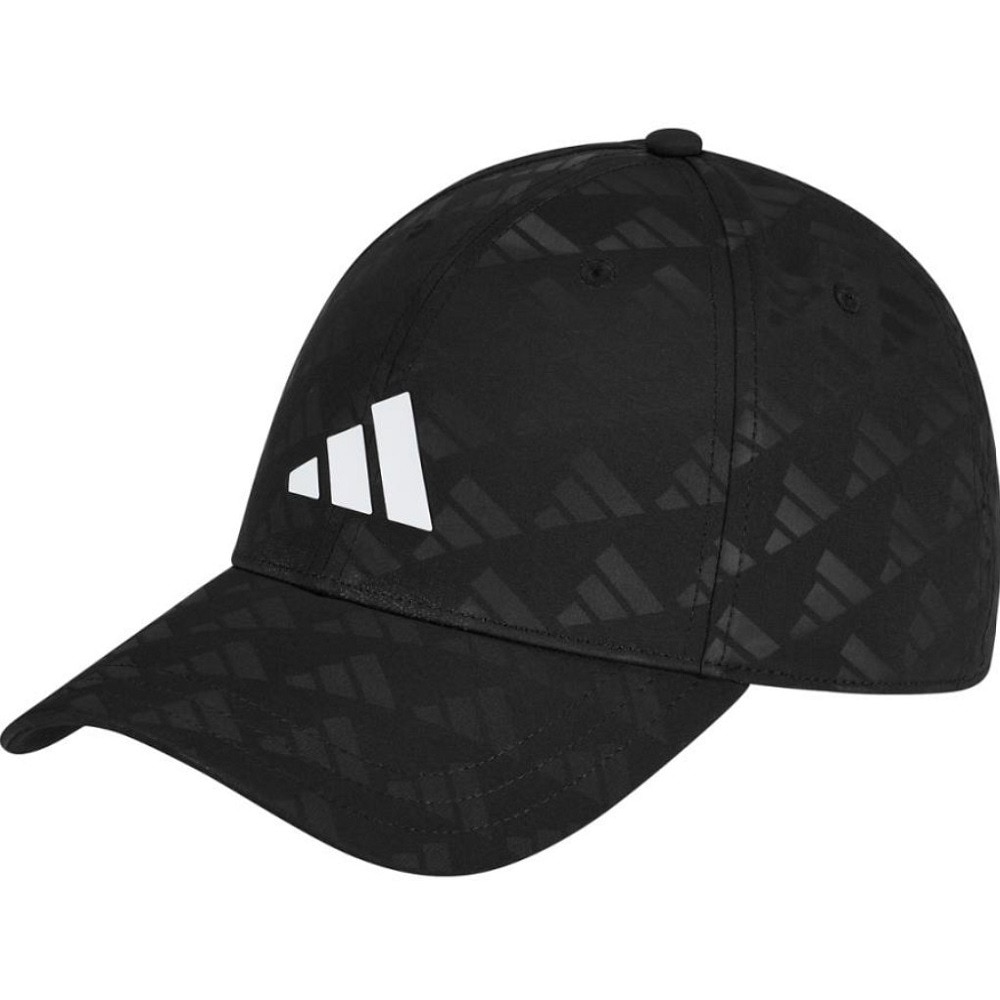 アディダス（adidas）（メンズ）ゴルフ 吸湿 ロゴグラフィック デボスキャップ IHS34-IN2743BK