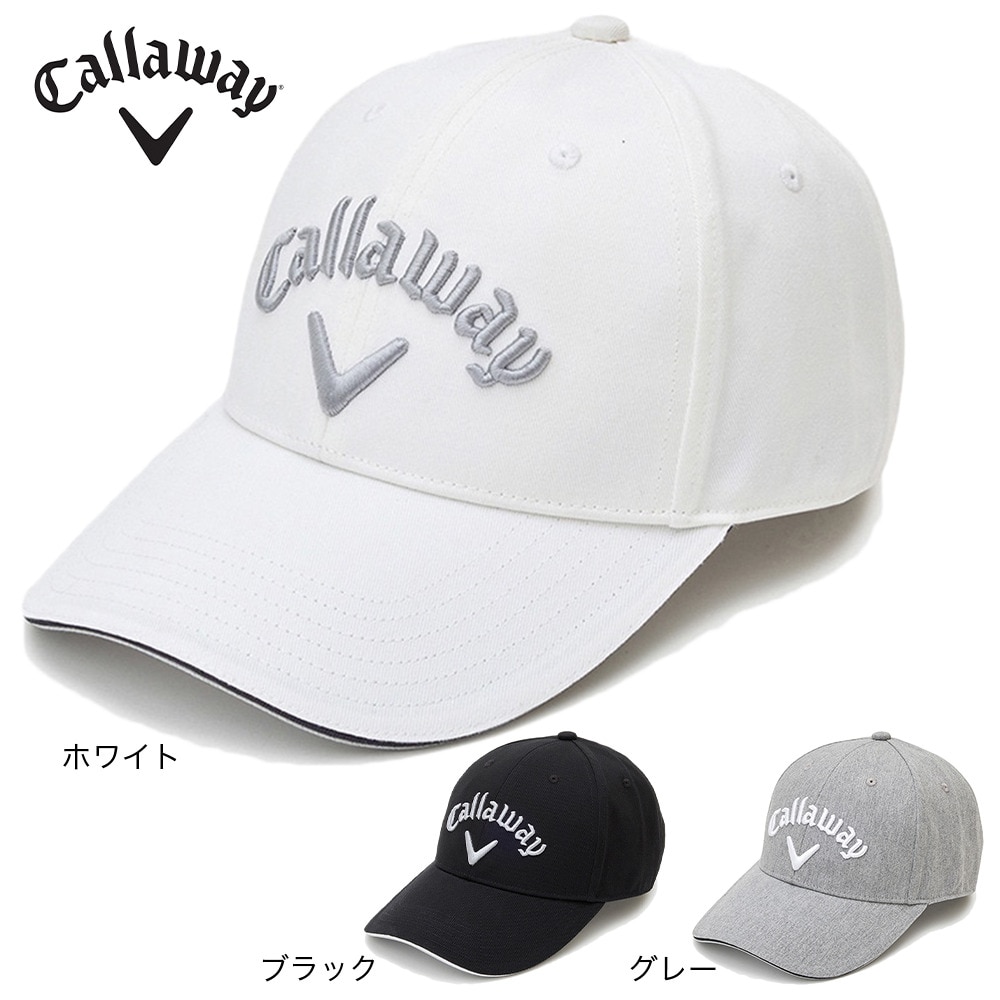 キャロウェイ（CALLAWAY）（メンズ）ゴルフ ベーシックキャップ 24 JM C24990105-1022