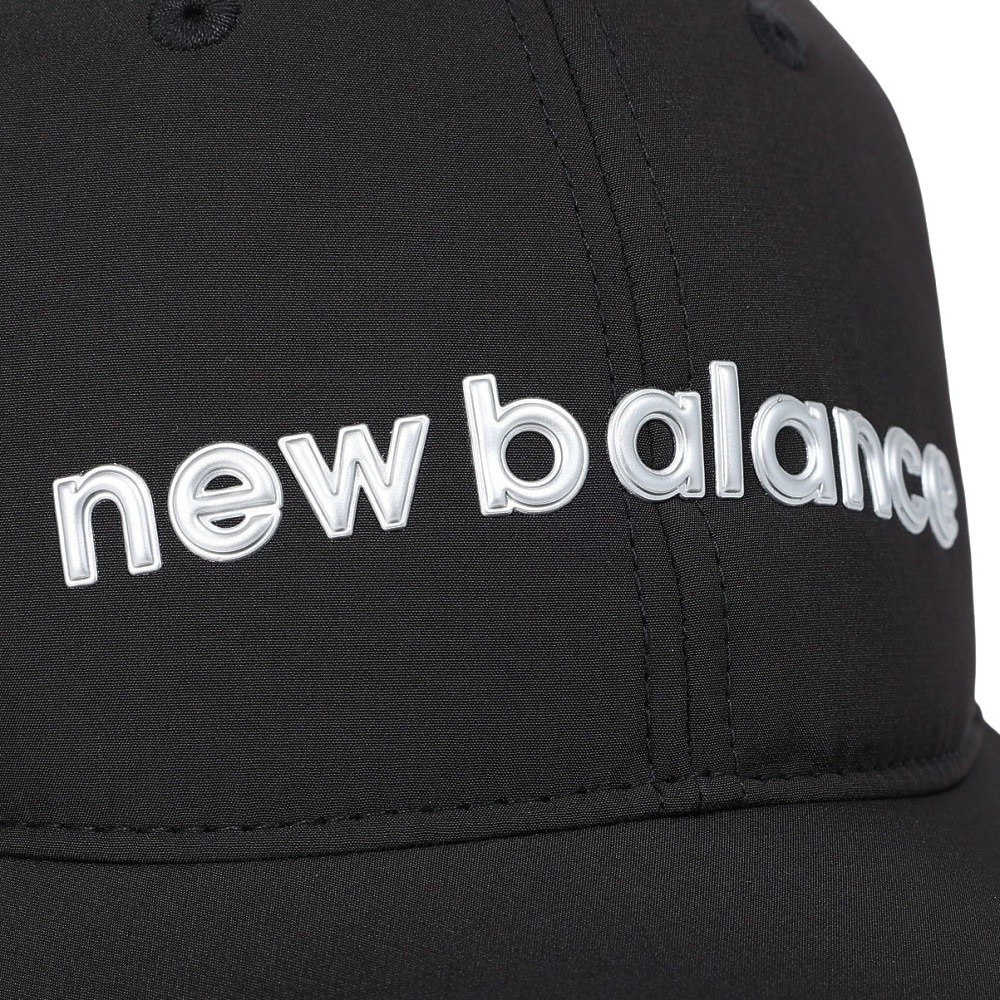 ニューバランス（new balance）（メンズ、レディース）ゴルフ 吸汗速乾 ロゴ 6パネル キャップ 012-4987001-010