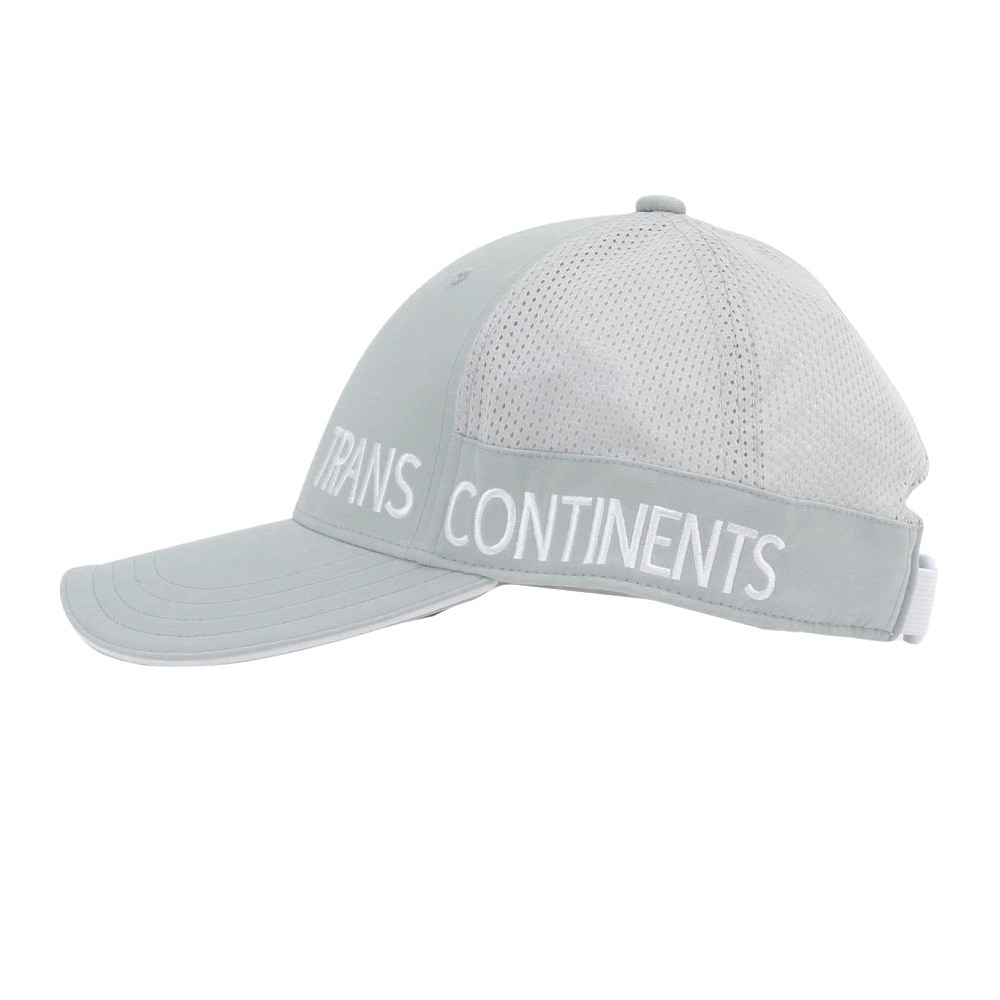 トランスコンチネンツ（TRANS CONTINENTS）（メンズ）ゴルフ ロングロゴキャップ TCC-041 LGRY