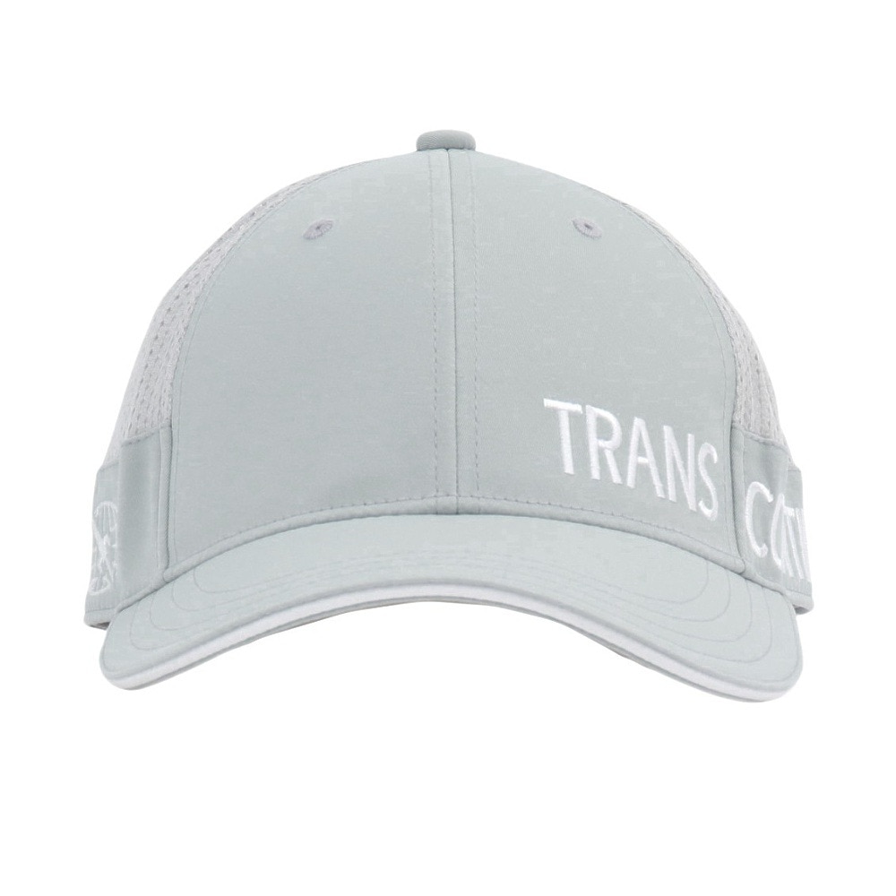 トランスコンチネンツ（TRANS CONTINENTS）（メンズ）ゴルフ ロングロゴキャップ TCC-041 LGRY