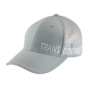 トランスコンチネンツ（TRANS CONTINENTS）（メンズ）ロングロゴキャップ TCC-041 LGRY
