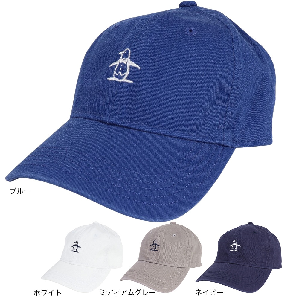 マンシングウエア（MUNSING WEAR）（メンズ）ゴルフ ワンポイント刺繍 ベースボールキャップ MGBXJC20 WH00