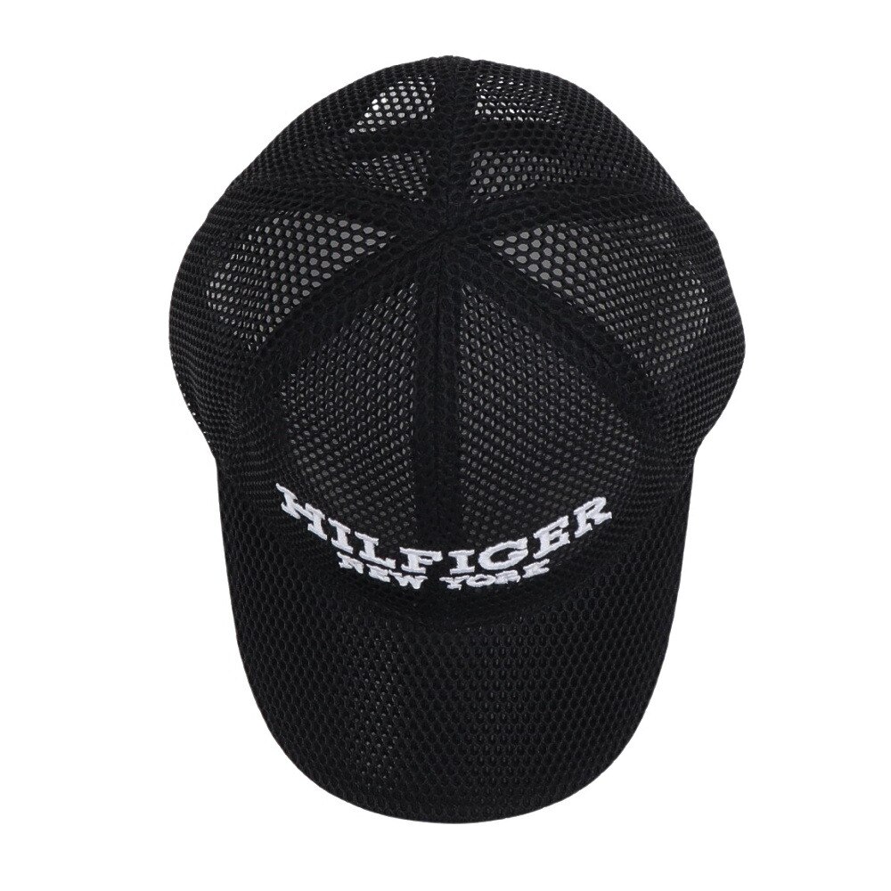 トミー ヒルフィガー ゴルフ（TOMMY HILFIGER GOLF）（メンズ）ゴルフ キャップ ダブルラッセル THMB4S25-BLK